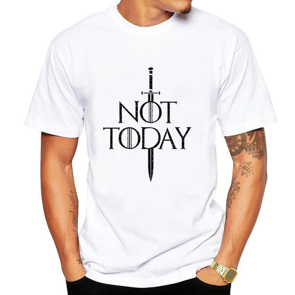 2020 Dracarys Arya Stark Shirt Game of Thrones Not Today Tshirt Top Tees Men T Shirt